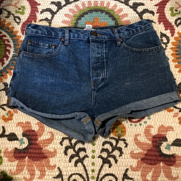 Blue jean shorts - Picture 1 of 2